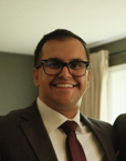 Damian Sandhu-Franceschi smiling